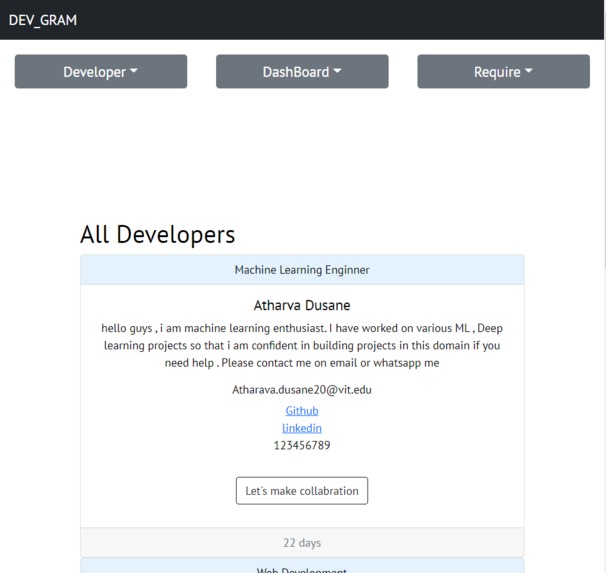 DevGram – screenshot 7