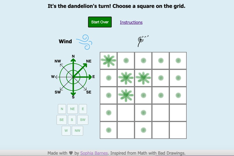 Dandelion Game – screenshot 1