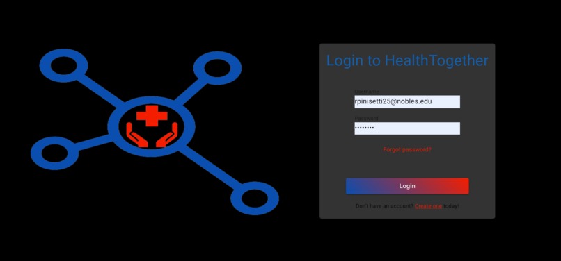 HealthTogether – screenshot 2