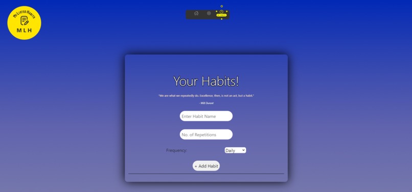 My Listed Habits(MLH) – screenshot 4