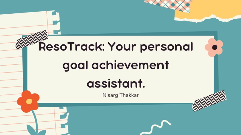 ResoTrack – screenshot 1