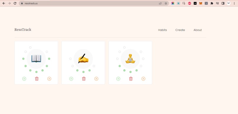 ResoTrack – screenshot 5