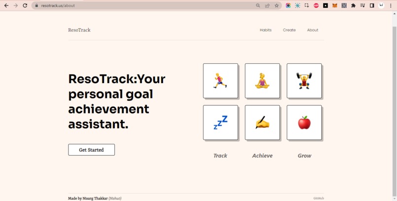 ResoTrack – screenshot 3