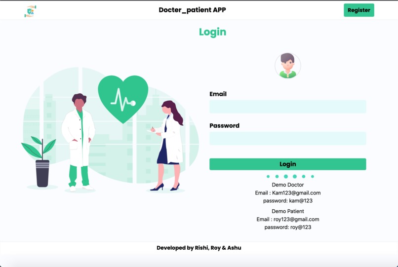 Doctor Patient Service App – screenshot 1