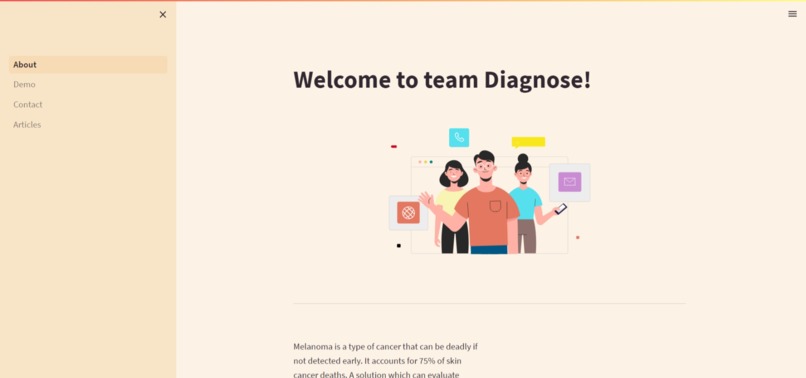 Diagnose – screenshot 1