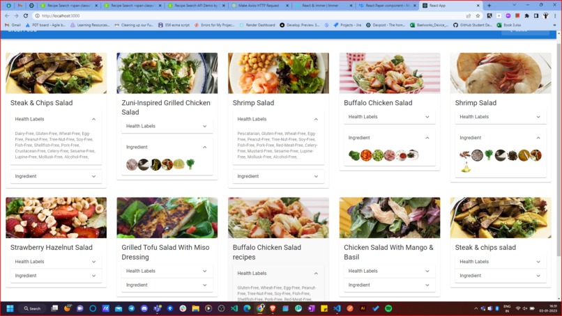 Food finder – screenshot 3