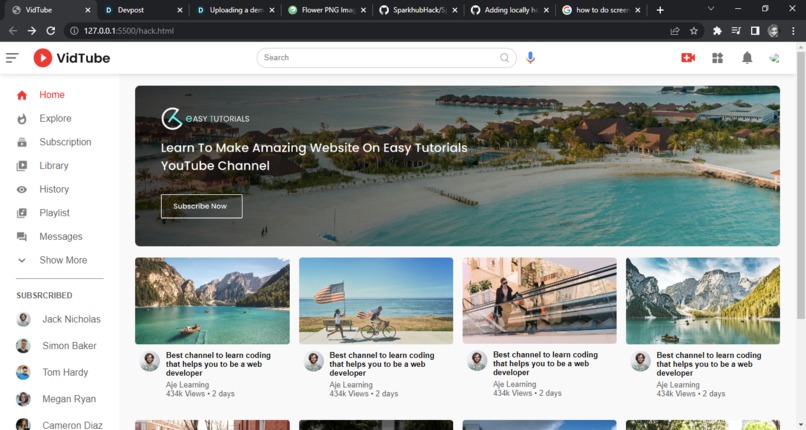 VidTube – screenshot 1