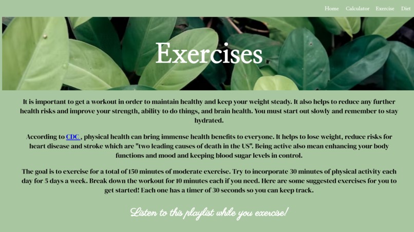 HealthyBody – screenshot 3