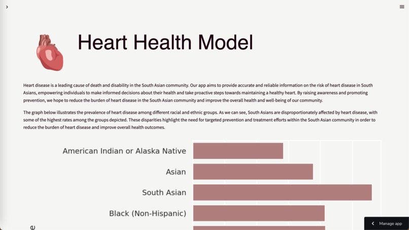 Accessible South Asian Heart Health Calculator – screenshot 3