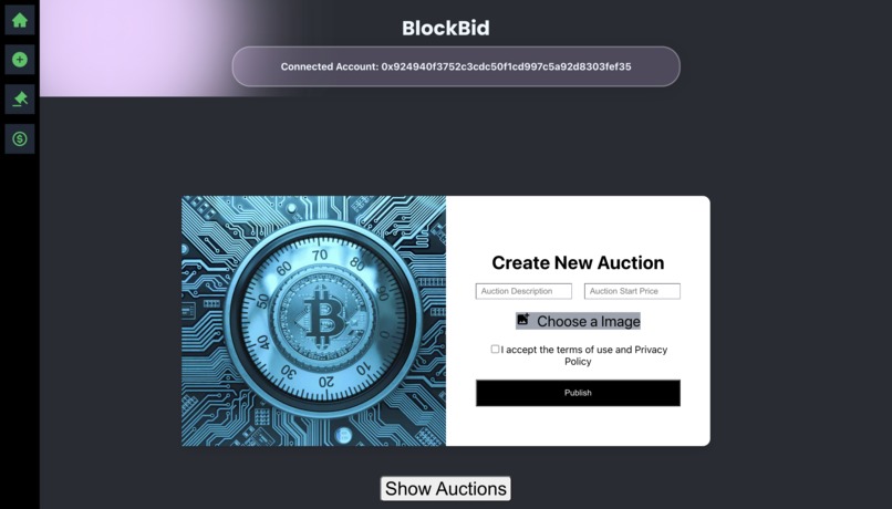 BlockBid – screenshot 3