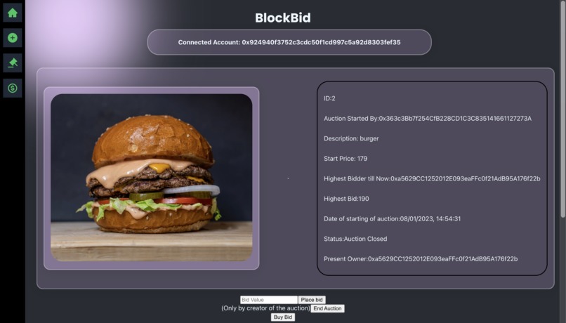BlockBid – screenshot 2