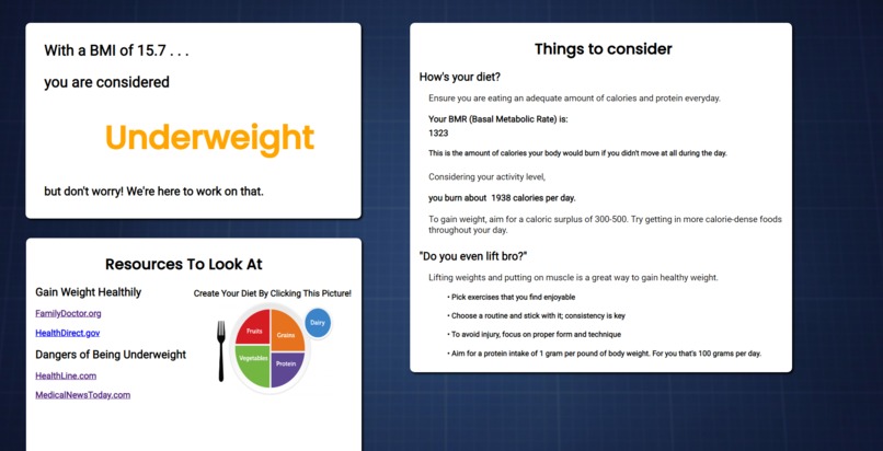 BodyBlueprint – screenshot 2