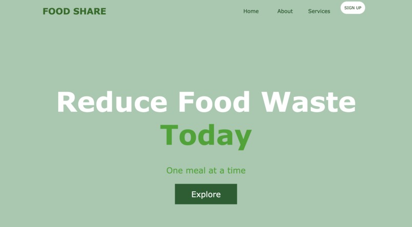 Food Share – screenshot 1