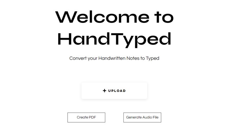 HandTyped – screenshot 1