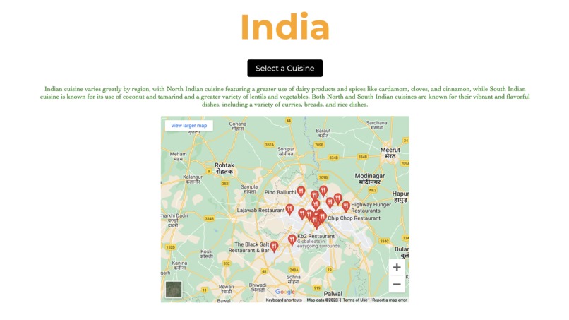 The Culinary Globe – screenshot 10