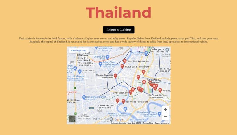 The Culinary Globe – screenshot 11