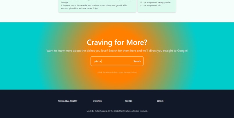 The Global Pantry – screenshot 2
