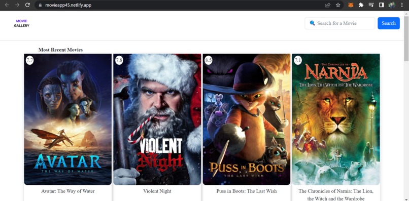 Movie Finder – screenshot 1