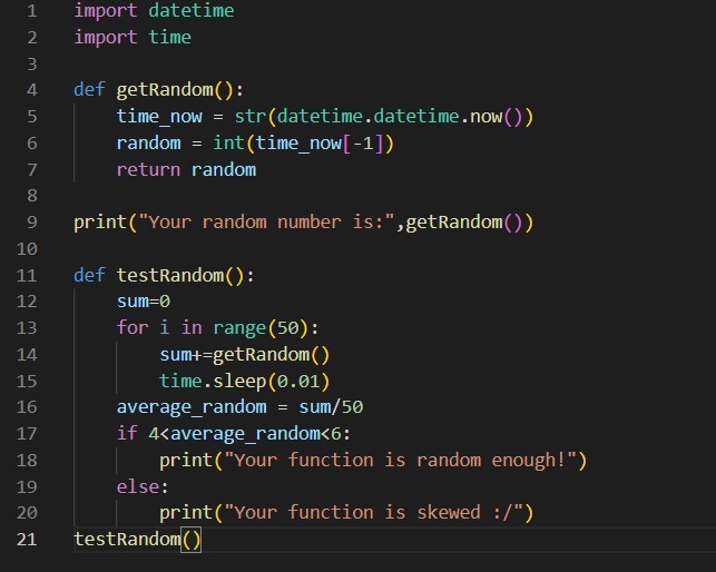 Random Clock Devpost