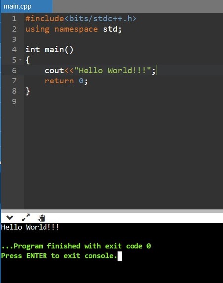 Hello, World!!! – screenshot 1