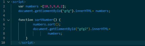 Write a Sorting Method  – screenshot 1