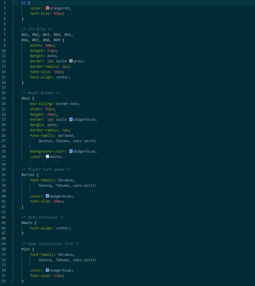 Create a text-based Tic-Tac-Toe Game – screenshot 2