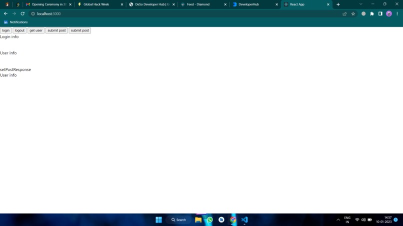 Get started with DeSo! – screenshot 2