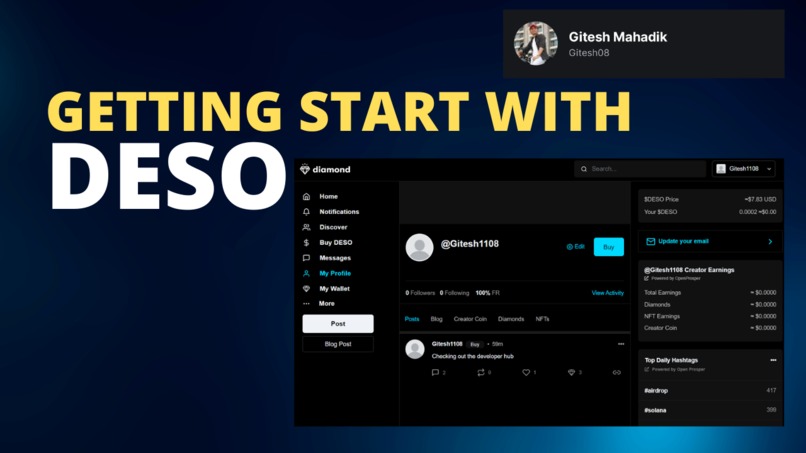 Get started with DeSo! – screenshot 3