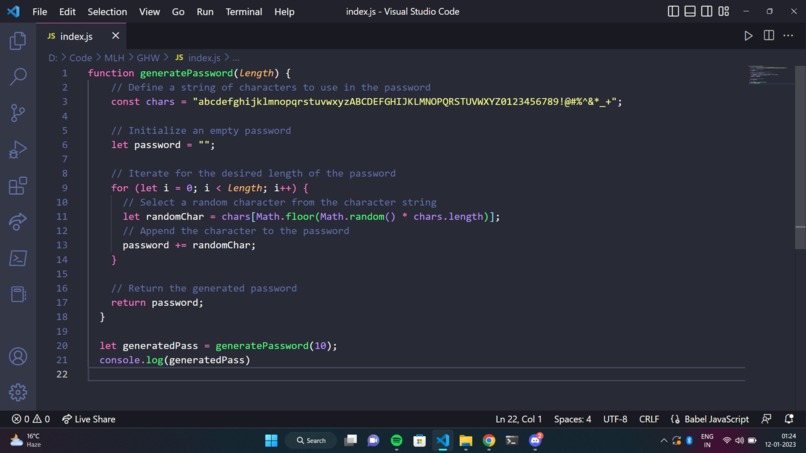 Password Generator – screenshot 1
