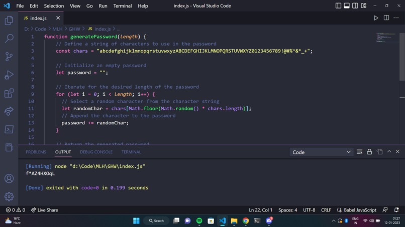 Password Generator – screenshot 2