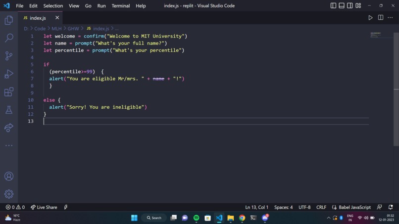 MIT ADMISSION – screenshot 1