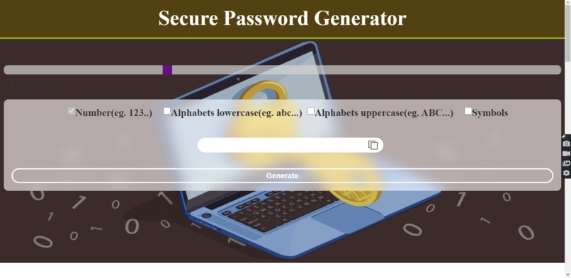 Password Generator – screenshot 1