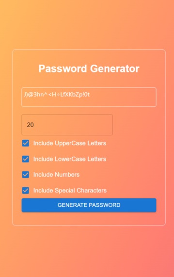 Password Generator – screenshot 2