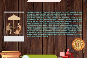 About page for my favourite food