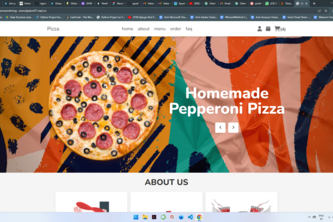 Build Page for your favorite food 