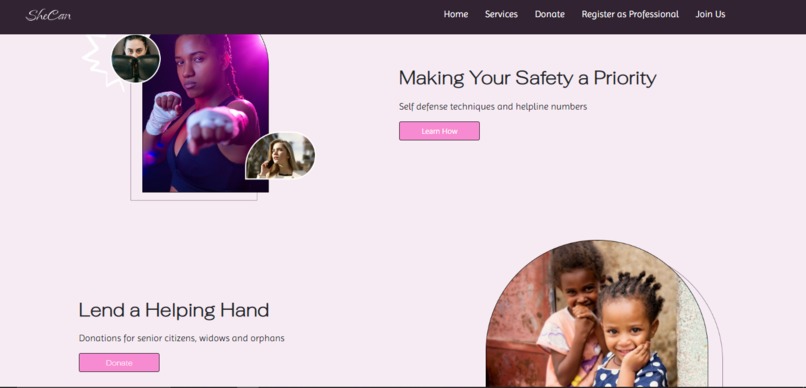 SheCan – screenshot 2