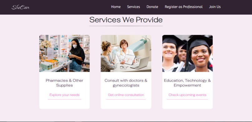 SheCan – screenshot 3