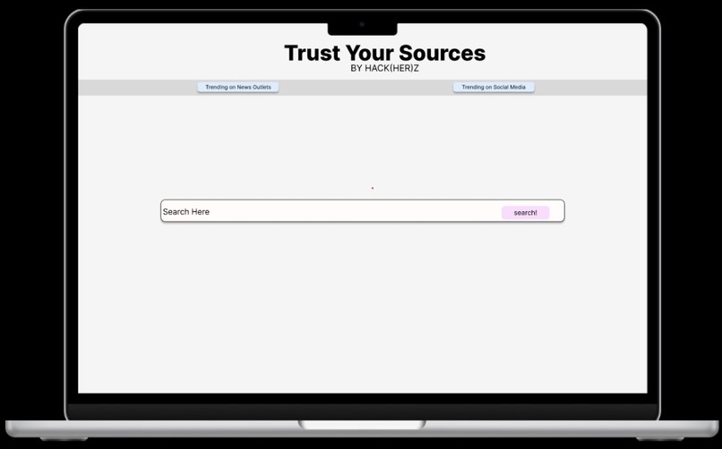 TrustYourSources – screenshot 1