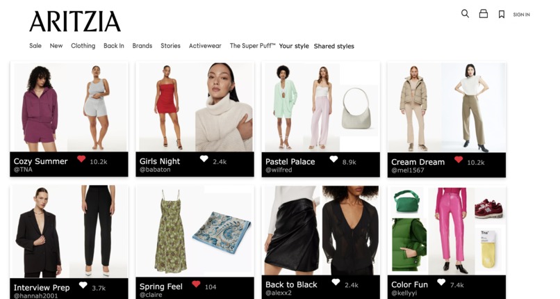 Style Your Aritzia – screenshot 3