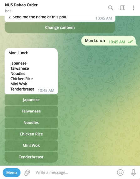 NUS Dabao – screenshot 3