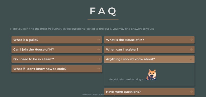 GHW Guild FAQ - House of M – screenshot 3