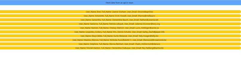 Use an API – screenshot 1