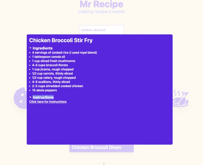 Mr Recipe – screenshot 3