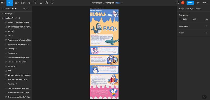 BLAHAJgang FAQ Design – screenshot 3