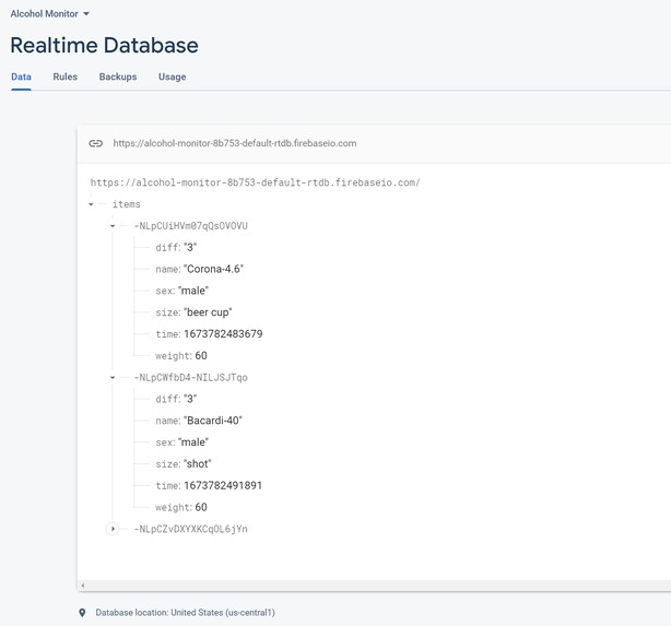 Alcohol Monitor  – screenshot 2