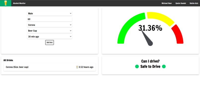 Alcohol Monitor  – screenshot 3