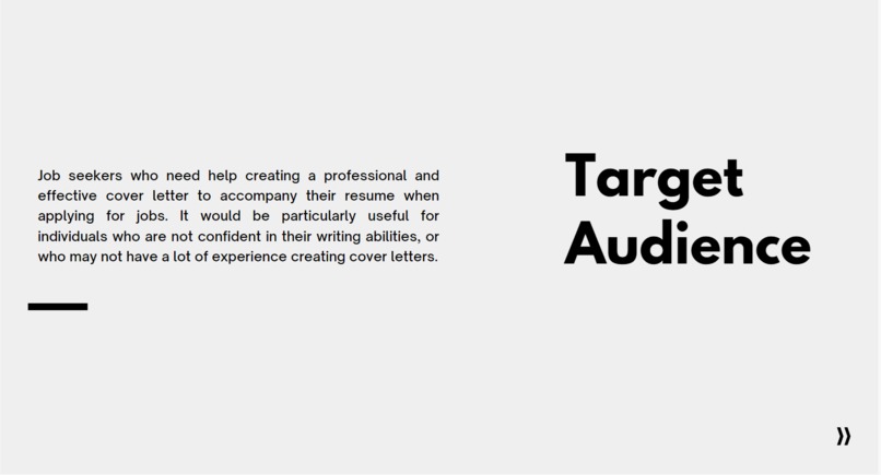 co:ver letter – screenshot 5