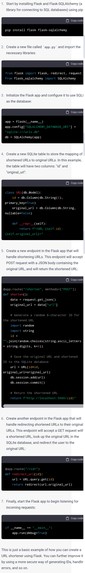 URL Shortner  – screenshot 1