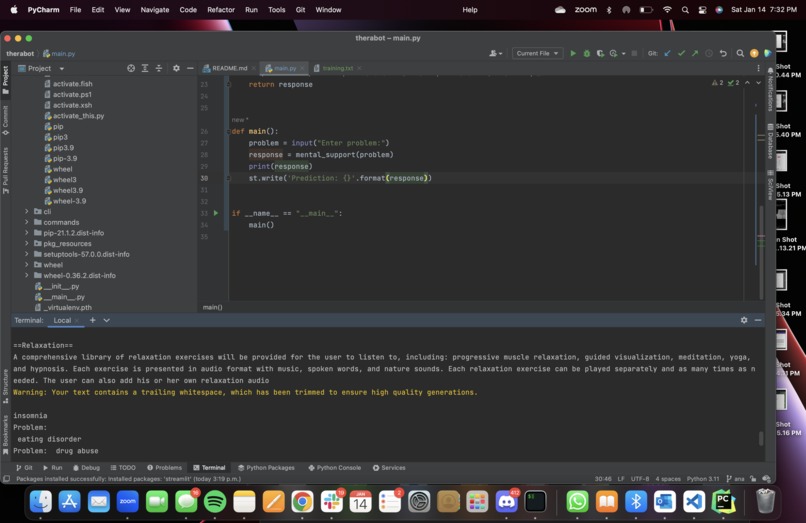 TheraBot – screenshot 4