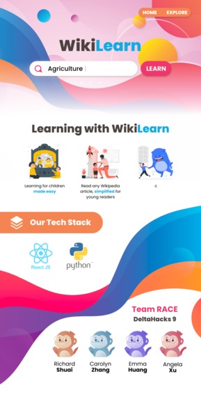 WikiLearn – screenshot 2